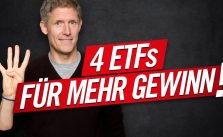 Mehr Rendite mit diesen 4 ETF...