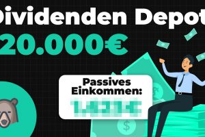 Finanzbär: So viel DIVIDENDE zahlt mein 120.000€ Dividenden Aktien Depot