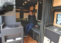 STEALTH WOHNMOBIL NUR 5,4m | DUSCHE | RUNDSITZGRUPPE | LÄNGSBETTEN|