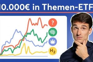 Was wurde aus 10.000€? K.I., Wasserstoff, Cannabis, Blockchain Themen-ETFs im Vergleich!