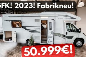 ECHTE 50.999 €! GFK Wohnmobil Palmo XGO Dynamic 99P Plus. Wohnmobil 2023.