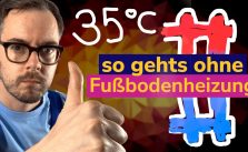 Wärmepumpe ohne Fußbodenheizu...