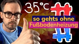 Wärmepumpe ohne Fußbodenheizu...