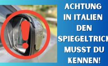 Spiegeltrick in Italien, den ...