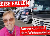 WOHNMOBIL PREISE FALLEN SCHON WIEDER. Ausverkauf auf dem Wohnmobilplatz. Eine Doku.