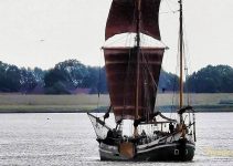 Schmack GESINE von PAPENBURG DCLD MMSI 211279790 Emden Ems Dollart Segelschiff sailing vessel