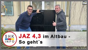 Wärmepumpe im Altbau von 1906...