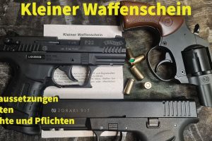 Kleiner Waffenschein: Infos, Beantragen, Kosten, Voraussetzungen zum führen von Schreckschusswaffen