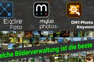 Fotoverwaltung || Ein Vergleich: EXCIRE FOTO / MYLIO PHOTOS+ / ON1 KEYWORD AI