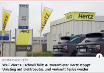 Autovermieter Hertz stoppt Umstieg auf Elektroautos und verkauft Teslas wieder