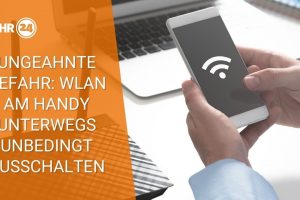 Ungeahnte Gefahr: WLAN am Handy unterwegs unbedingt ausschalten