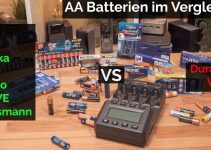 AA-Batterien von 7 Discountern im Vergleich, Aldi, Lidl, Edeka, DM, Rossmann und Co.