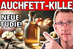 Apfelessig – der einfachste Weg Bauchfett zu verlieren (neue Studie)!