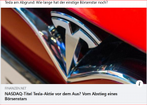 Tesla am Abgrund: Wie lange hat der einstige Börsenstar noch?