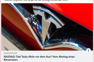 Tesla am Abgrund: Wie lange hat der einstige Börsenstar noch?