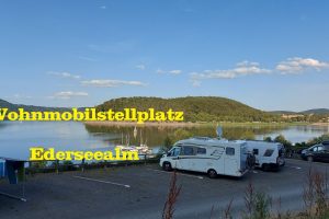 Stellplatz Ederseealm, Radtour um den See und die gelbe Schutzhütte !