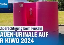 KiWo-Fortschritt: So funktionieren die Urinale auf der KiWo 2024 | NDR