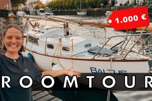 Anna zeigt ihr 1000€-Segelboot (ROOMTOUR)