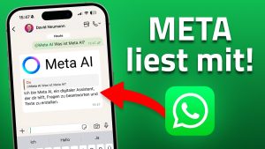 Blauer Kreis in WhatsApp (Met...