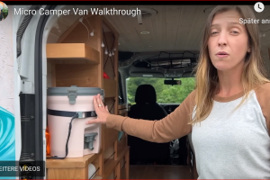 Microcamper – geniales Wasersystem – keep it simple