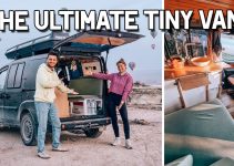 EPIC Off-Grid MICRO CAMPER – Van Tour After 2 Years!