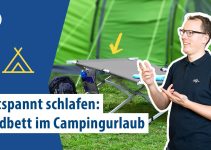 Feldbett im Minicamper