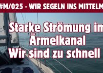 Heftige Strömung im Ärmelkanal