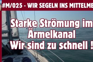 Heftige Strömung im Ärmelkanal