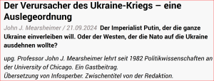 Putins Angriffskrieg