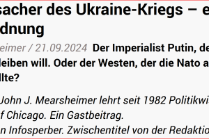 „Putins Angriffskrieg“