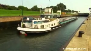 Richtig schleusen in Holland ...