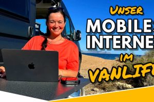 Schnelles INTERNET  – So arbeiten wir im WOHNMOBIL  | Unsere Alternative zu STARLINK