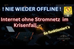 Internet trotz Blackout? So bleibst du ONLINE – auch im Katastrophenfall – völlig autark & legal!