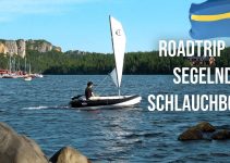 Mit aufblasbarem Segelboot durch Schweden | Dinghy Go Orca 375