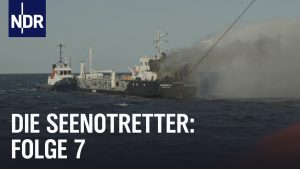 Rettung vom brennenden Tanker...