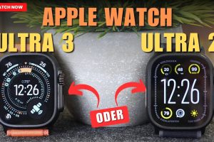 Apple Watch Ultra 3 vs Ultra 2 – das hat Apple NICHT gesagt…