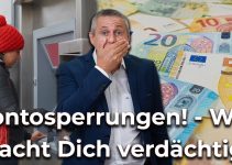 Kontosperrung – was macht Dich verdächtig ?