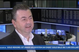 Robert Halver (Baader Bank): „Dem Geldsystem gehts nicht gut. Also geht das Geld in Gold“