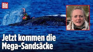 Jetzt kommen die Mega Sandsäc...